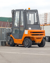 Wall Mural - Loading Forklift