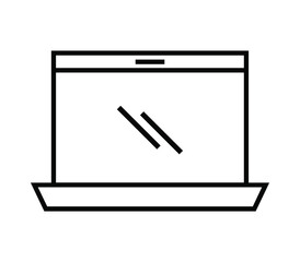 Sticker - Laptop icon