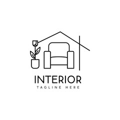 Sticker - interior logo design