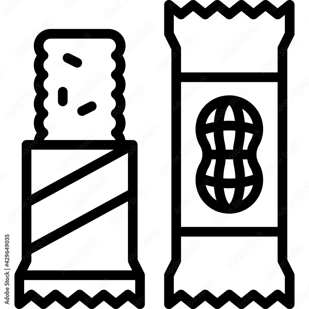 Snack bar icon, Supermarket and Shopping mall related vector