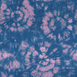 Jeans fashion background. Denim blue and pink tie dye grunge textured seamless pattern