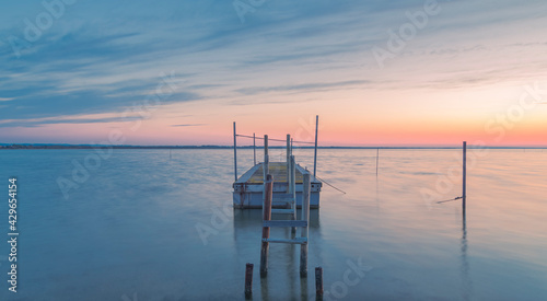 Vue D Un Ponton Avec Un Coucher De Soleil Sur Un Etang De La Camargue Reserve Naturelle Protegee Wall Mural Odin Daniel Vue D Un Ponton Avec Un Coucher De Soleil Sur Un Etang De La Camargue Reserve Naturelle Protegee Wall Mural Odin Daniel
