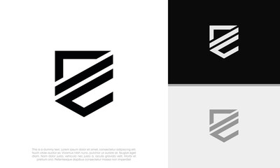 Wall Mural - innovative high tech logo template. template label for blockchain technology. technology logo. initi
