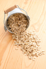 Sticker - Small organic oat flakes