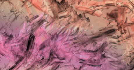  Modern art. Brushed Painted Abstract Background. Brush stroked painting. Strokes of paint. 2D Illustration.´