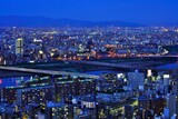 Fototapeta  - 大阪の夜景