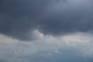 Wall Mural - storm clouds in the sky.it's going to rain soon.