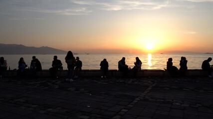 Daily life in Izmir, in Turkey during Covid-19 outbreak