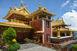 Beautiful Thrangu Tashi Yangtse Monastery in Simalchour Syampati, Nepal
