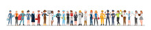 Woman People Group Different Job And Occupations Character Vector Design. Labor Day.