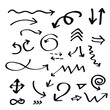 © andy - doodle arrow icon simple design element