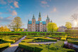 Rosenborg Castle Gardens in Copenhagen, Denmark
