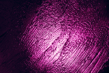 Aufkleber - Beautiful abstract surreal pink brush smear light pastel dark magic. Background pattern for design. Macro photography view.