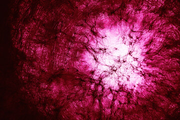Aufkleber - Beautiful abstract texture circle in  purple light. Background pattern for design. Macro photography view.