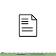 © andy - documen icon file symbol logo template