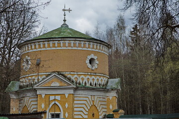 Wall Mural - Outbuildings of the Valuevo noble estate.