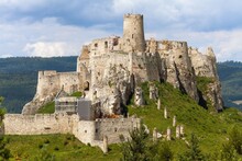 Spissky Hrad Castle Ruin Spis Region Slovakia Europe