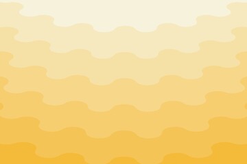 Yellow gradient background. Organic shape. Abstract background. Vector geometric elements. Yellow wave background. Yellow wallpaper.
