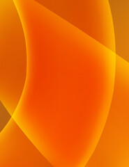 Poster - Vermilion background. Very saturated light orange vertical pattern