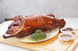 Delicious crispy roast duck, a famous snack in Beijing, a Chinese specialty