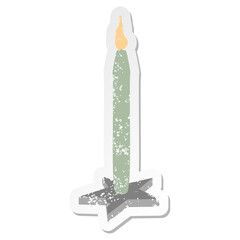 candle grunge sticker