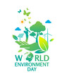 © kowition - World environment day logo design template