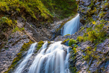 Bride's Veil Waterfall, Cascada Valul Miresei, Apuseni, Cluj County, Romania