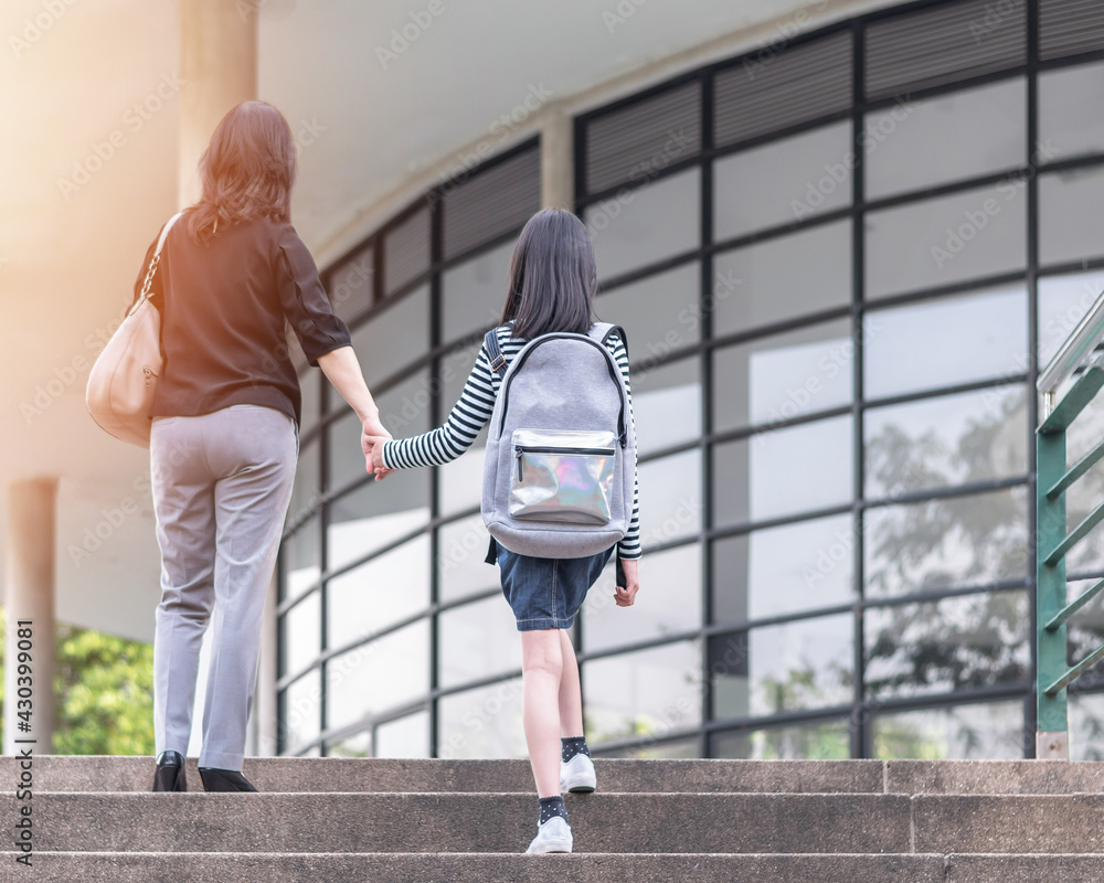 Educational back to school, parent's day, bring kid to work concept ...