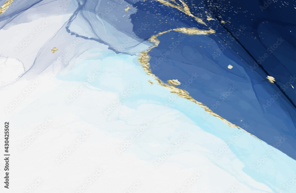 アルコールインクアート きらびやかなキラキラ 背景素材 Wall Mural Design Box