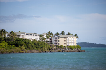 Wall Mural - Houses at Airlie Beach in Queensland Australia