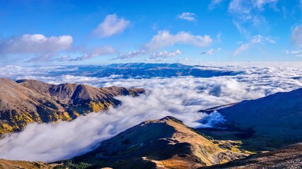 Wall Mural - Above the Clouds on the Summit of a Colorado Fourteener