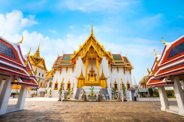 Sticker - The Grand Palace built in 1782, made up of numerous buildings, halls, pavilions set around open lawns, gardens and courtyards