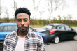 © Southworks - Portrait Of Uninsured Male Driver At Fault After Road Traffic Accident