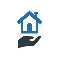 Sticker - Real estate services icon