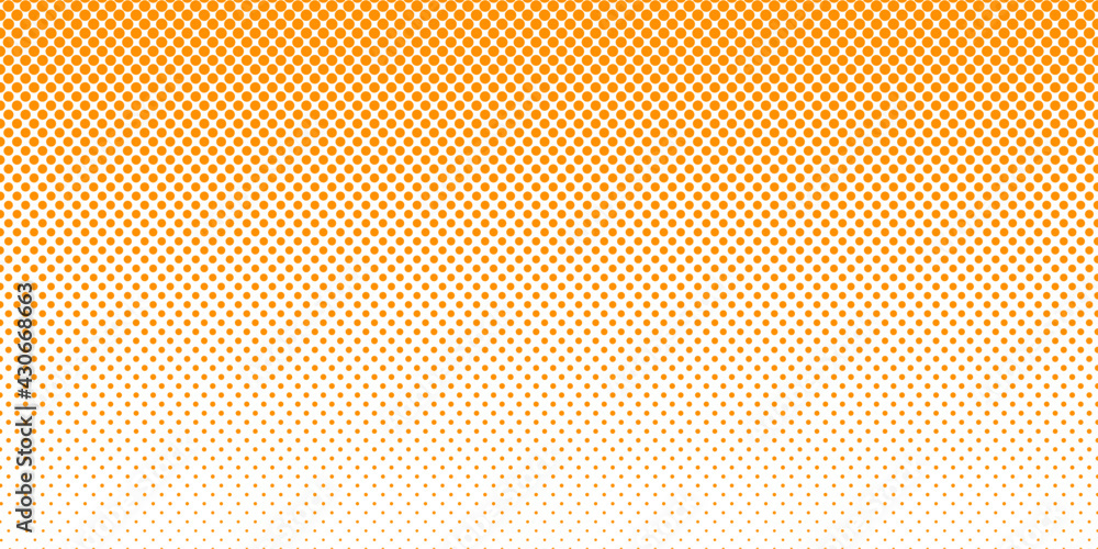 abstract orange background with dots Stock Vector | Adobe Stock