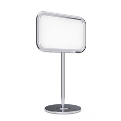 Aufkleber - Blank Info Stand with Free Space for Your Design. 3d Rendering