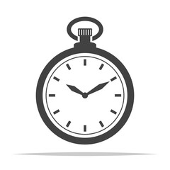 Wall Mural - pocket watch icon vector isolated
