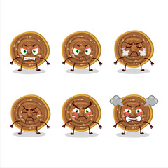 Sticker - Bakarvadi cartoon character with various angry expressions