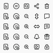 © Rizki Ahmad Fauzi - Ui icons User Interface Icons Outline