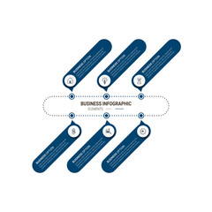 Infographic Templates for Business Vector Illustration. can be used for diagram infograph chart business presentation or web , Vector design element illustration