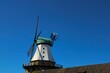 HIstorical Windmill in the Village of Kappeln in Schlei Region in Northern Germany