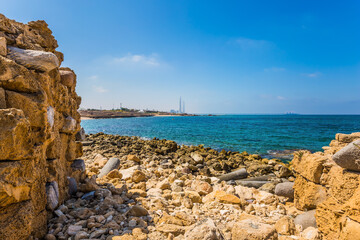 Wall Mural - Ruins of ancient Caesarea