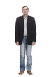 © ASDF - in full growth. casual business man in jeans and jacket.
