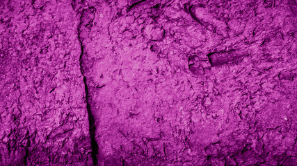 Sticker - macro photo of violet brick with visible texture. background