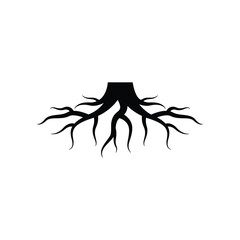 Wall Mural - root logo icon design template vector