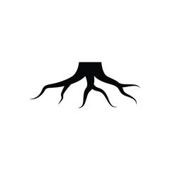 Wall Mural - root logo icon design template vector