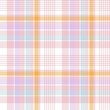 Colourful Plaid textured Seamless Pattern
