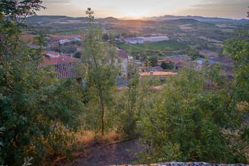 Briones medieval village in  La Rioja Spain