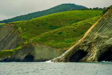 The Flysch of Zumaia, which is one of the most important and spectacular outcrops in the world and represents an open book on Earth`s history.