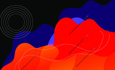 abstract background vector design, the colorful blurred shaded background uses for advertising, book page, paintings, printing, mobile backgrounds, book, screen savers, web page, landscapes, greeting 